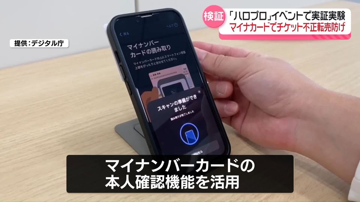 【デジタル庁】マイナカードでチケット不正転売防止　「ハロプロ」イベントで実証実験